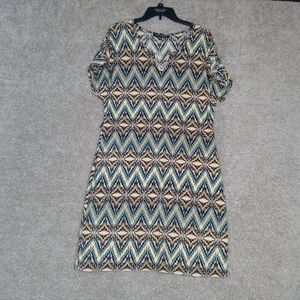 Mlle Gabriel multi color dress large